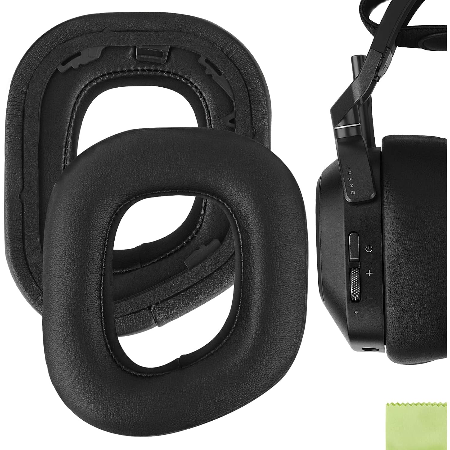 Original Repair Parts For CORSAIR HS80 RGB,HS80 MAX Headset Top Headband Outside Shell Ear Pads Replacement Headphones Ear Covers I.1029401446