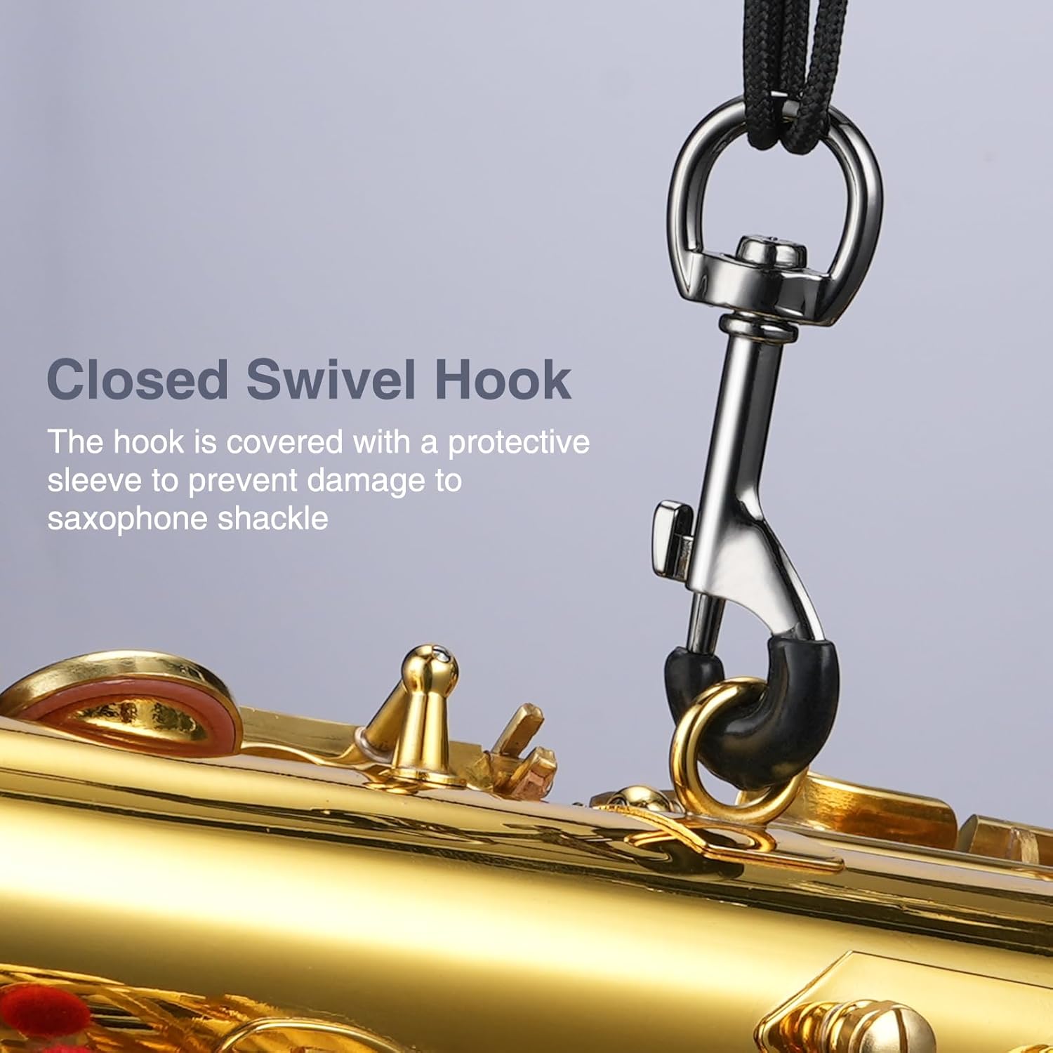 POGOLAB Saxophone Shoulder Strap + Saxophone Neck Strap