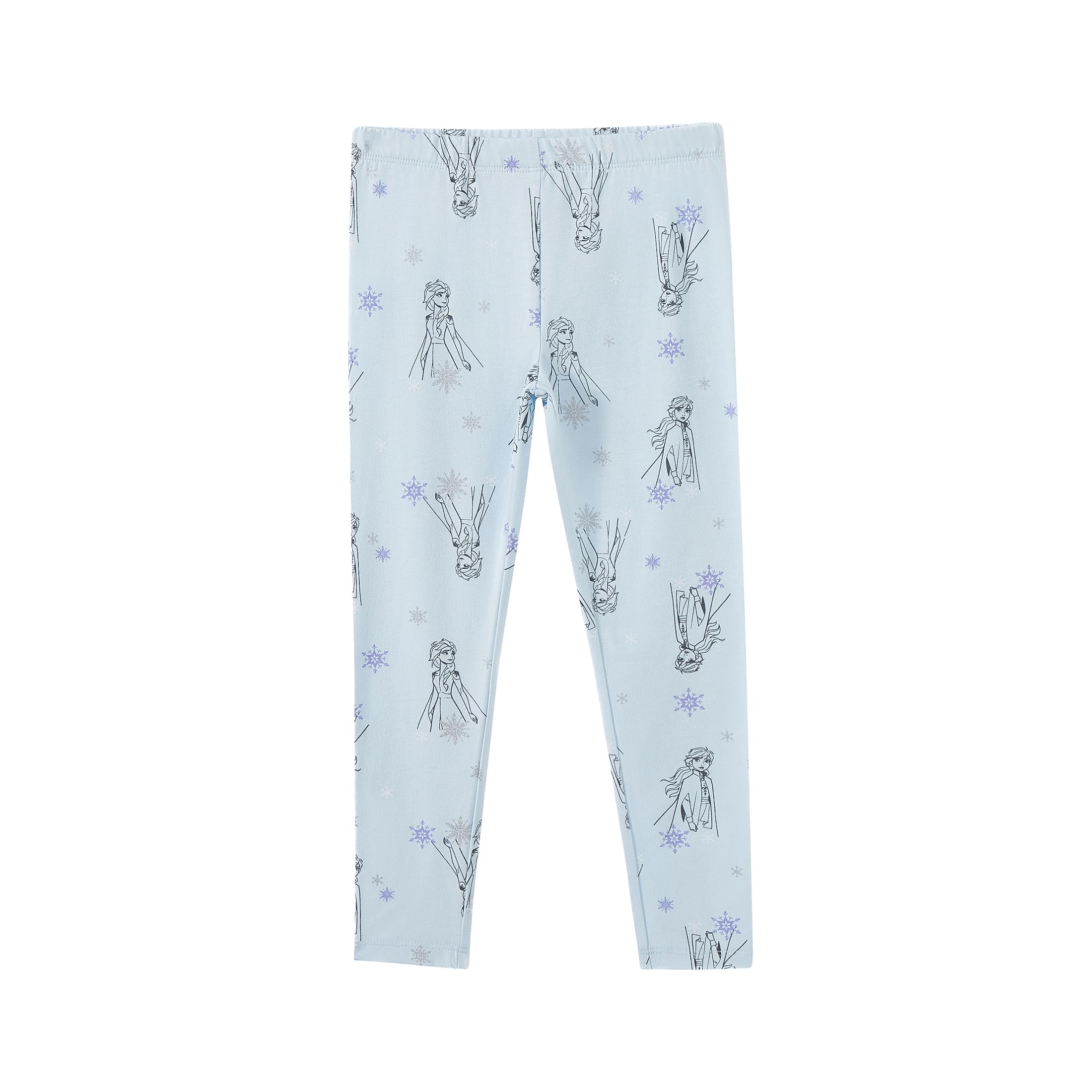 Disney Die Eiskönigin Elsa Mädchen-Leggings für Kleinkinder bis große Kinder, 4er-Pack
