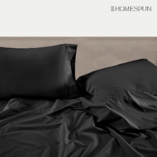 Miniatura 6 de Lane Linen - Juego de 2 fundas de almohada, 100% algodón orgánico, tamaño estándar, suaves, color blanco (20 x 26 pulgadas)