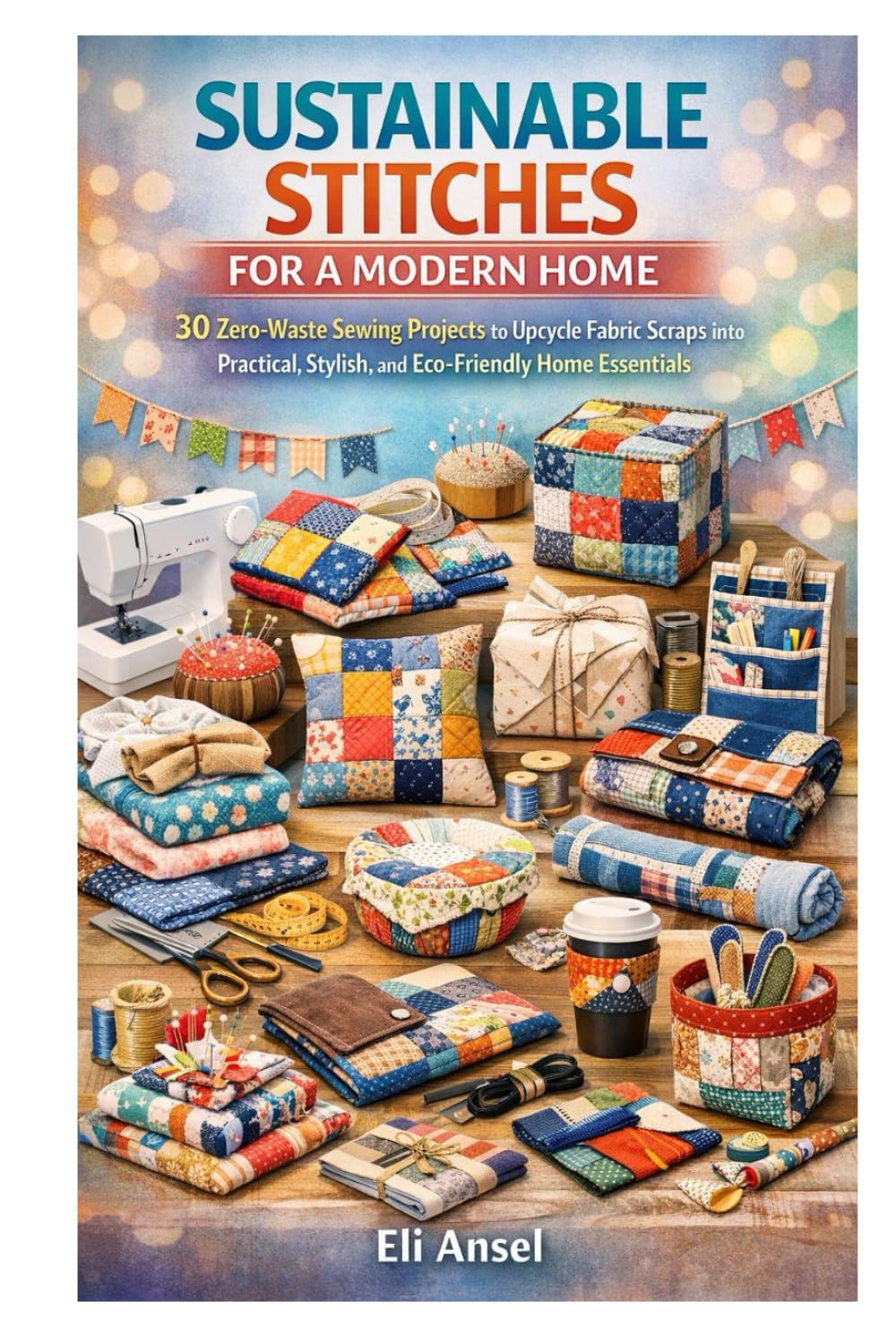 SUSTAINABLE STITCHES FOR A MODERN HOME: 30 Zero-Waste Sewing Projects to Upcycle Fabric Scraps into Practical, Stylish, and Eco-Friendly Home Essentials