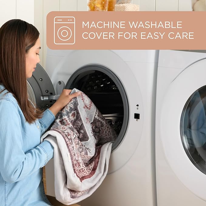 Cama Almohadón para Perro Grande 112x86cm Lavable Antiansiedad miniatura 6