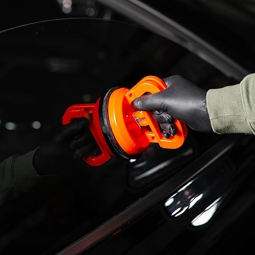 Miniatura 6 de ABN Kit de extractor de abolladuras para automóvil, removedor de abolladuras con mango de doble ventosa y elevador de vidrio, 2 removedores de