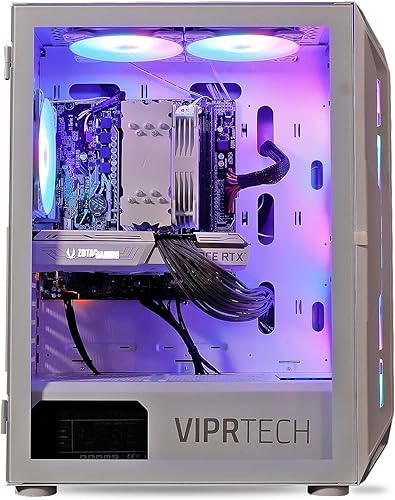 Miniatura 4 de ViprTech Ghost 2.0 Gaming PC - AMD Ryzen 5 5600 (4.4Ghz Turbo), RTX 3060 12GB, 32GB DDR4 3200, 1TB NVMe SSD, 600W Gold PSU, VR-Ready, Streaming,
