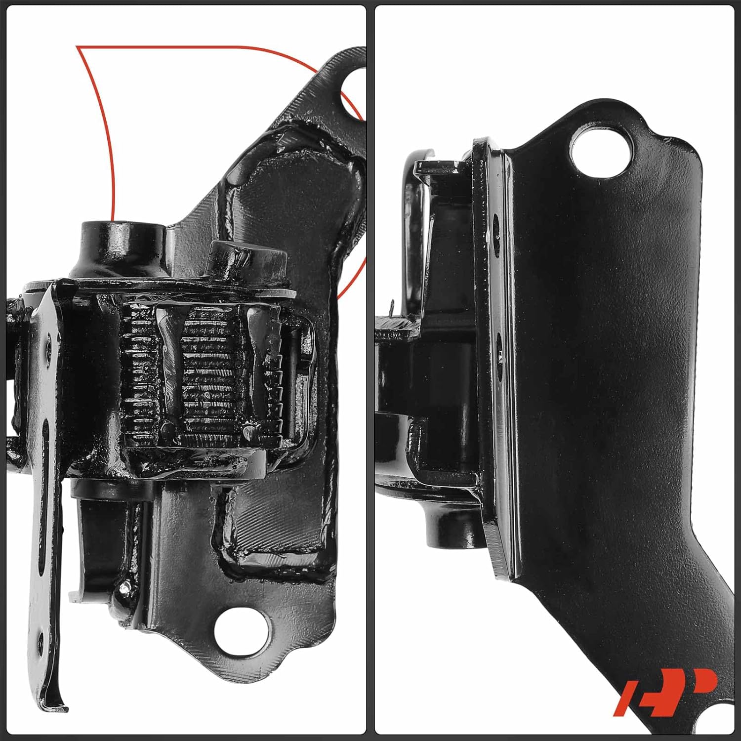 A-Premium Left Driver Side Transmission Mount Compatible with Toyota Corolla 2014-2019 1.8L, Automatic CVT Transmission