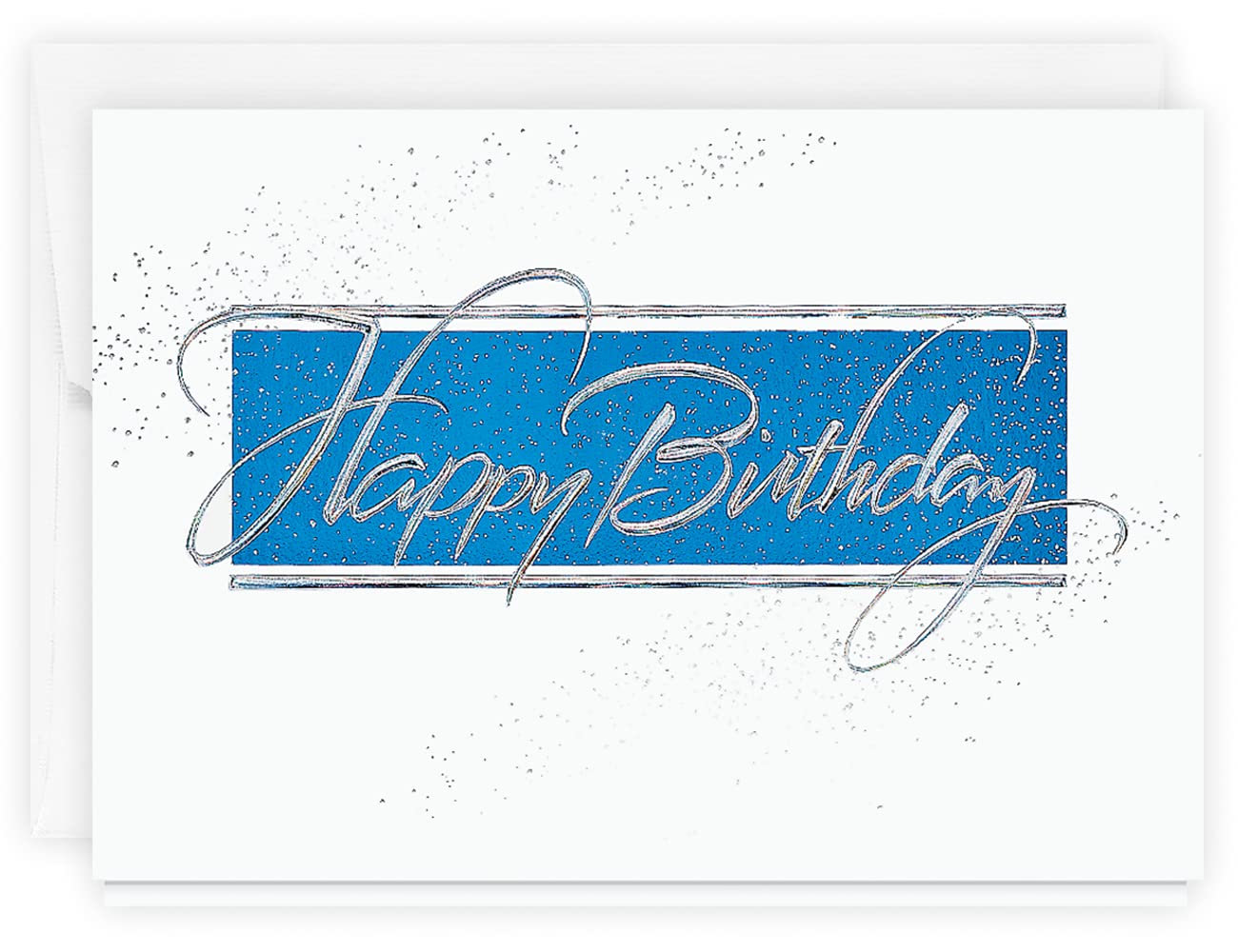 The Gallery CollectionHappy Sparkle Birthday Card with Pearl Lined Envelope