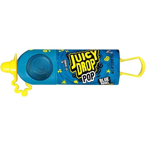 Miniatura 6 de Juicy Drop Pop - Paletas dulces de sabores surtidos con caramelo líquido ácido, 0.92 onzas, paquete de 21 unidades