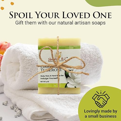 Miniatura 82 de Miel de avena - Barra de jabón para el cuerpo y las manos, jabón de baño hecho a mano, jabón de barra hidratante con cera de abejas, aceite