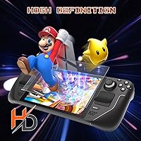 Vista 3 de Volprot 9H - Protector de pantalla de vidrio para cubierta de vapor, película templada transparente HD transparente sin burbujas, antiarañazos