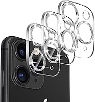 Vista 164 de 3 Pack Tempered Glass Camera Lens Protector for iPhone 12 6.1", Ultra HD, 9H Hardness, Anti-Scratch, Case Friendly, Easy to Install