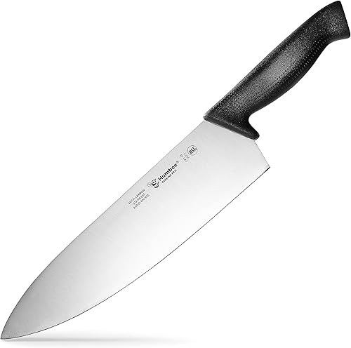 Cuisine Pro - Cuchillo de chef de 10 pulgadas - Hoja de espiga completa de acero inoxidable para uso profesional y personal - Mango ergonómico,
