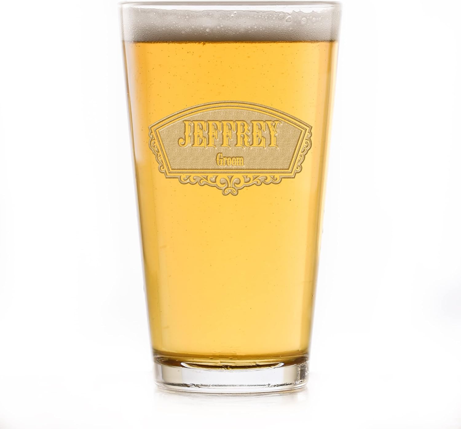 Groomsman Pub Glasses (Single 1)