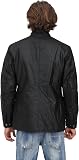 Barbour International Men's Waxed Duke Jacket Black L - 2