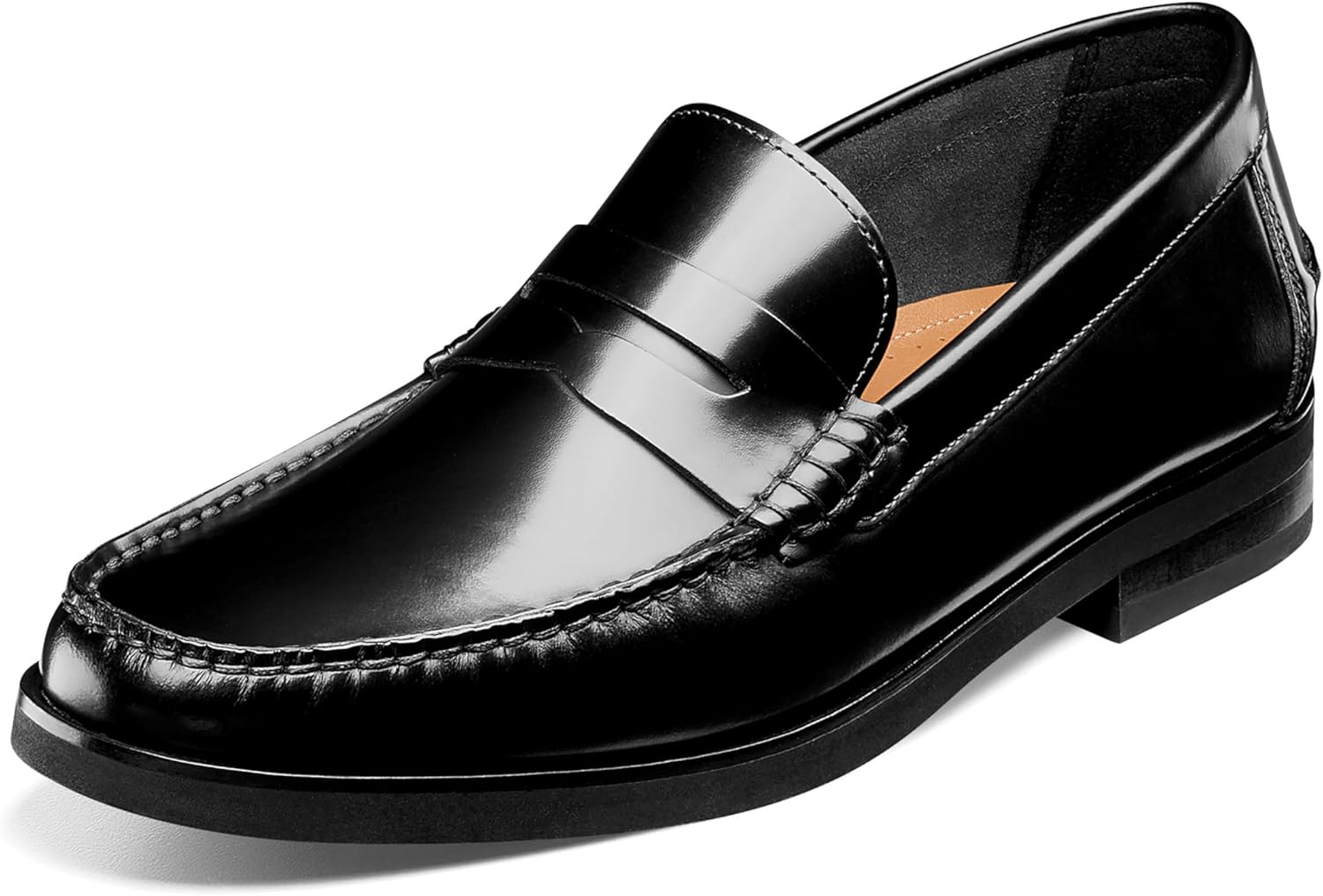 Florsheim Mens Brisbane Flex Moc Toe Penny Loafer