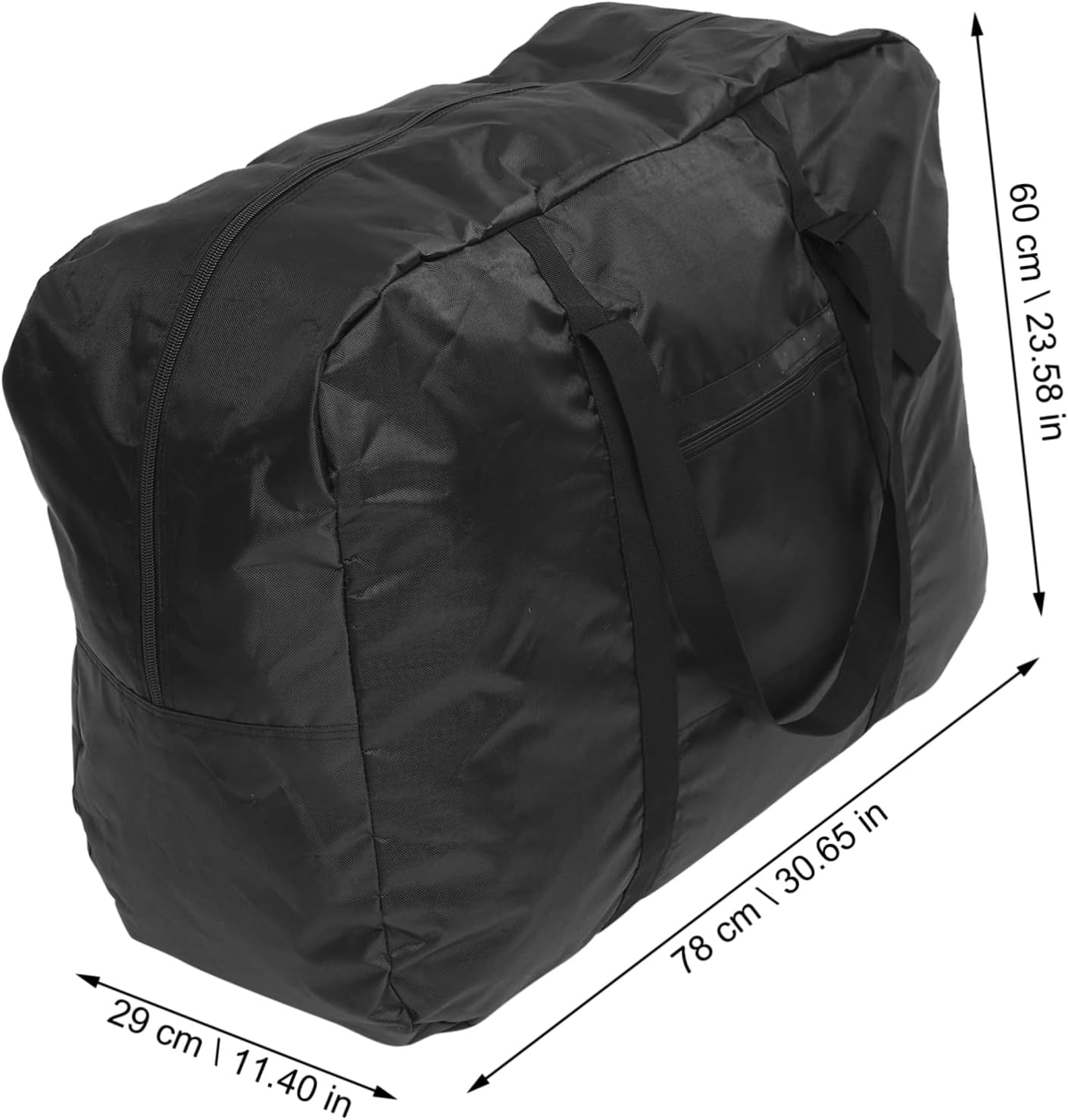 Foldable Bike Backpack 20-inch Electric Bicycle Storage Bag Waterproof Bike Carrying Pouch Adjustable Straps for Mountain and Road Cycling