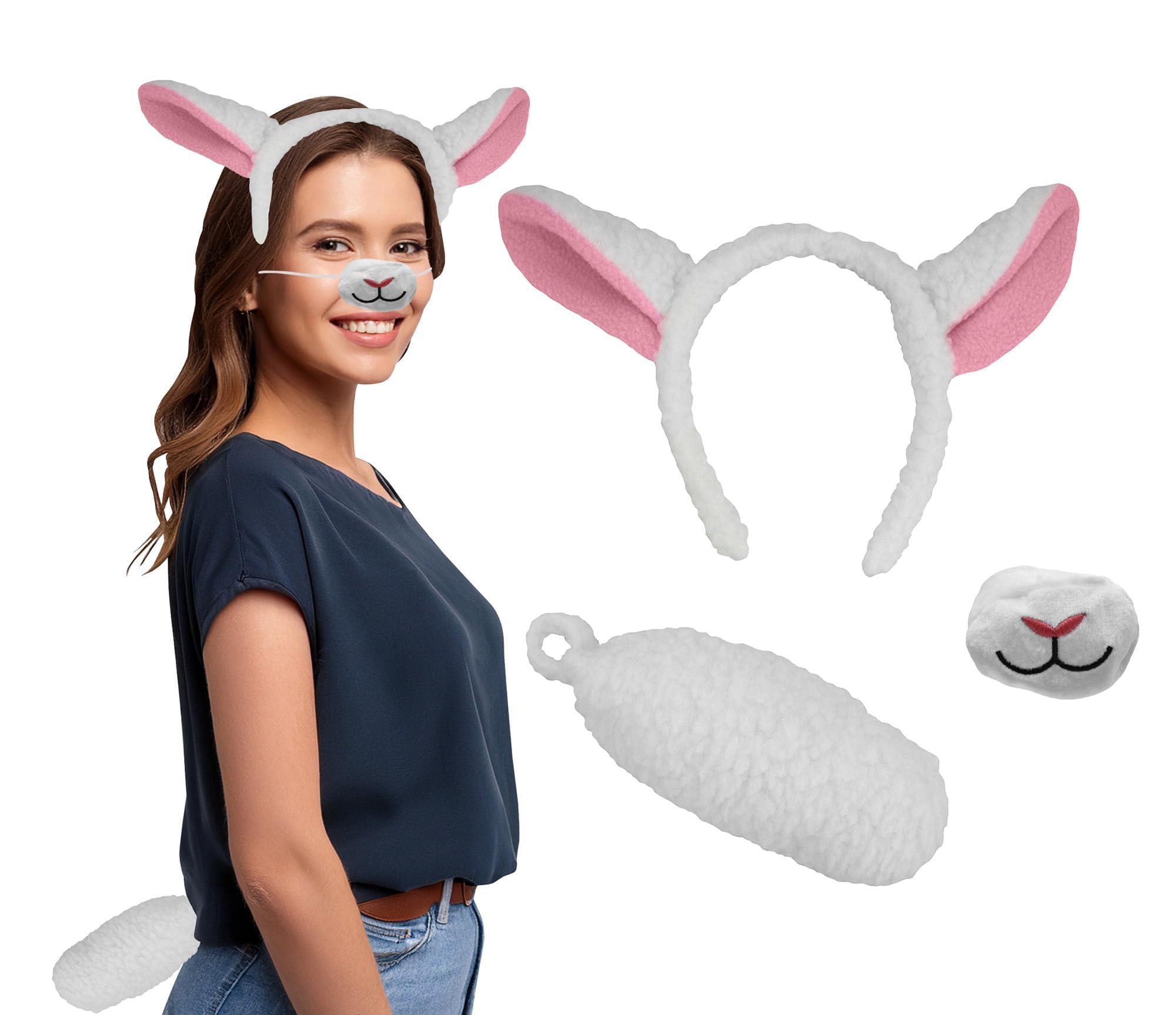 Unisex Animal-Themed Headband Costume Accessory