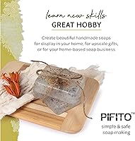 Vista 8 de Pifito Muestreador de base de jabón para derretir y verter (7 libras) │ Surtido de 7 bases (1 libra ea) │ Aceite de argán, aceite de aguacate