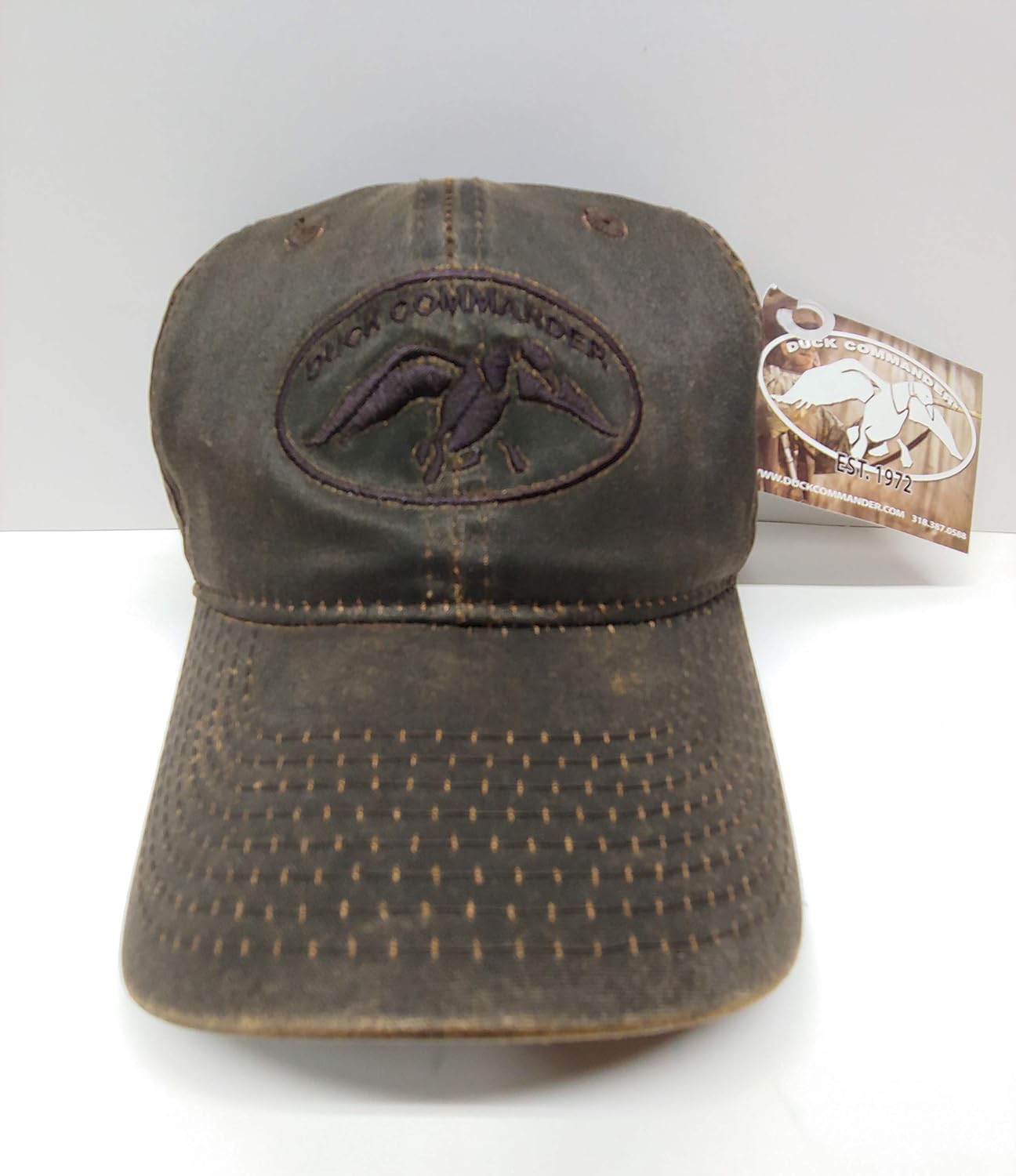 Buy Duck Commander Brown Waxed Cap 