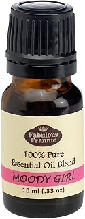 Moody Girl (Formally Named PMS) Pure Essential Oil Blend 10ml - A perfect blend of Geranium, Lavender, Oregano and Clary Sage Essential Oils.