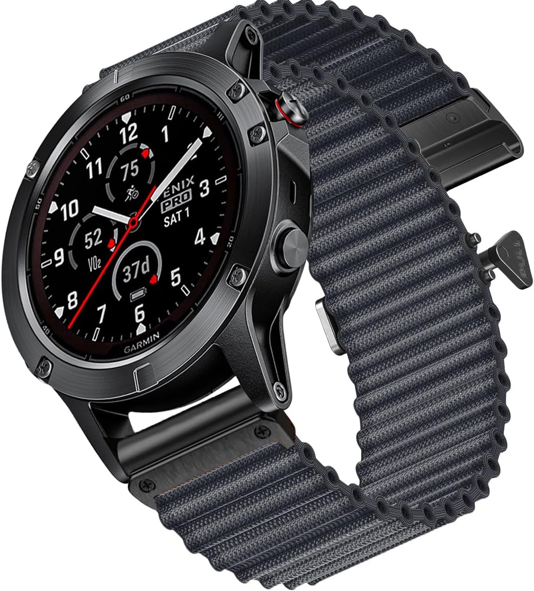 Ocean Ultra Trail Band 22mm Designed for Garmin Fenix 8 & 7 Series, Quickfit 22 Watch Nylon Bands for Forerunner 965/945/Approach S70