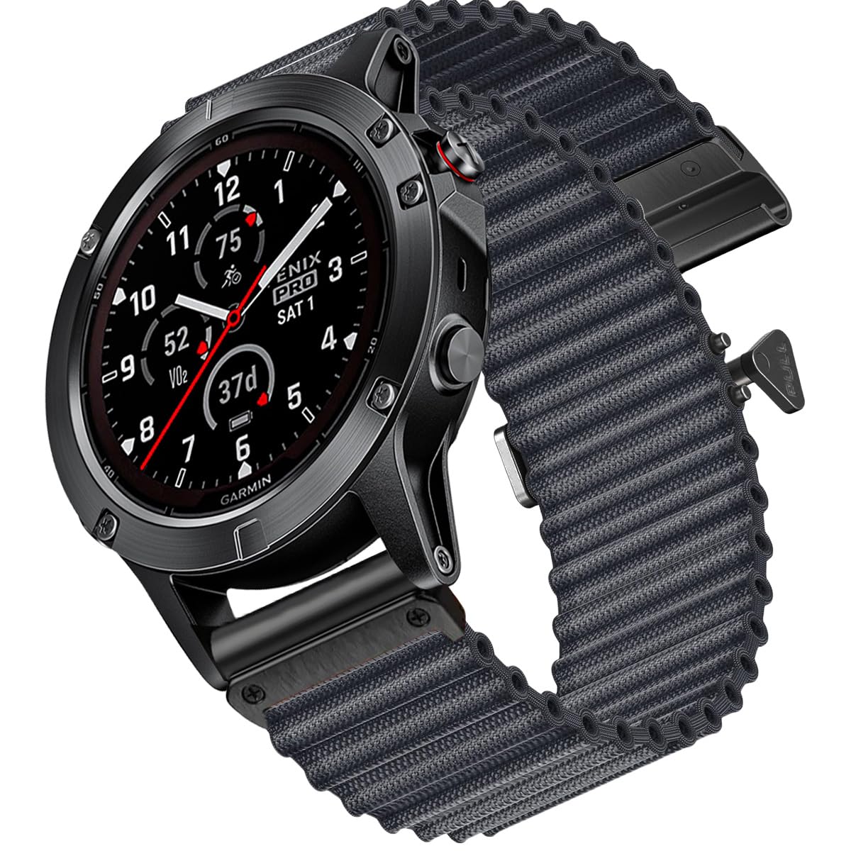 Ocean Ultra Trail Band 26mm Designed for Garmin Fenix 8 51mm/Fenix 6X/Fenix 7X/Fenix 5X Plus/Fenix 6X Pro/Fenix 3/Fenix 3 HR/Tactix Delta,Quickfit 26