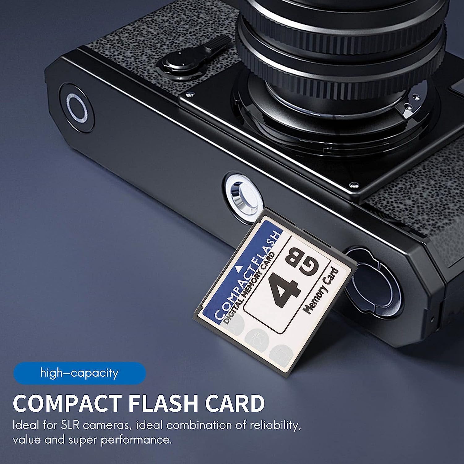 Carte mémoire flash compacte 4 Go Whiteandblue