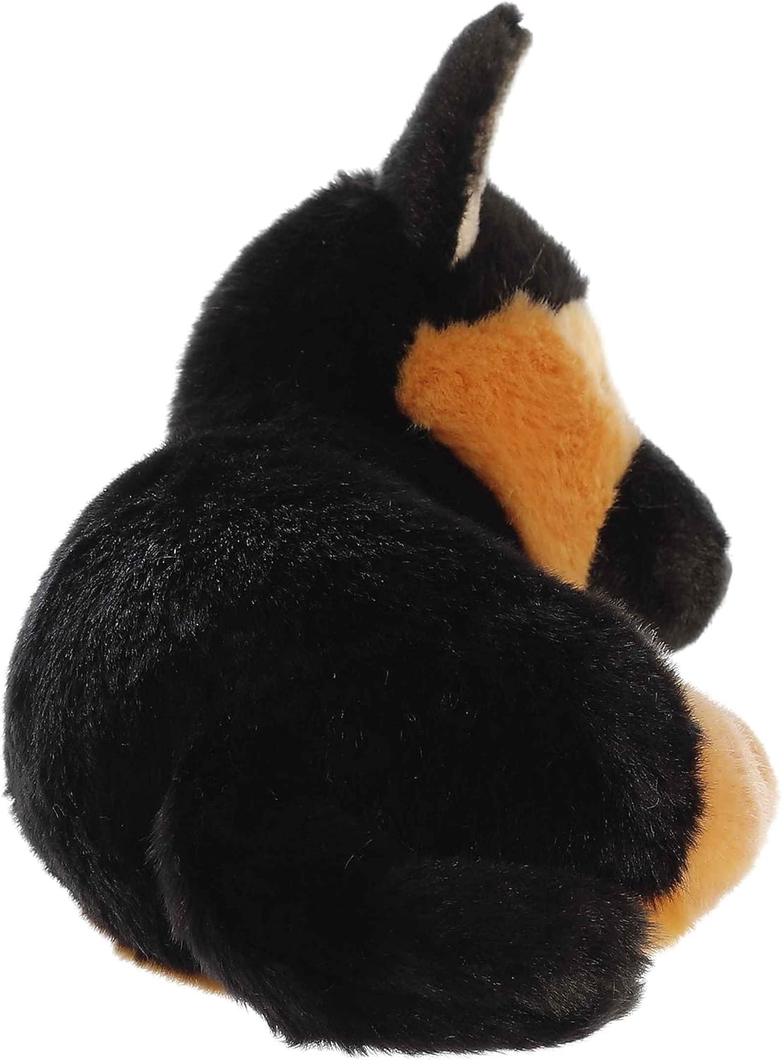 Aurora® Adorable Miyoni® Tots Sleepy German Shepherd Pup Stuffed Animal - Lifelike Details Make a Cherished Companion - Perfect for Decorating Bedrooms or Classrooms - Brown 10 Inches