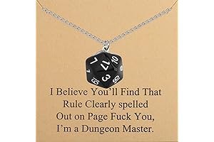 RPG Game Necklace: A Talisman for Dungeon Masters and D&D Enthusiasts
