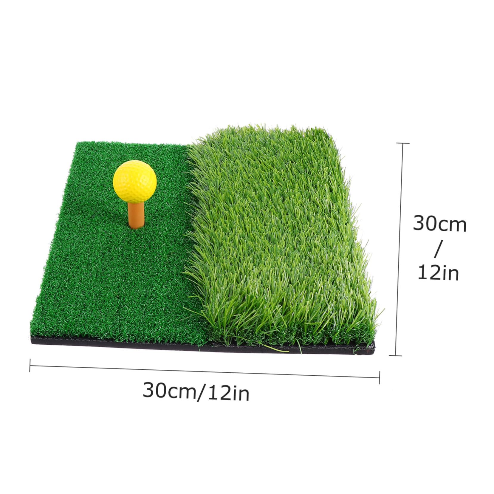 TOBBOMEY Golf Accessories Kit Practice Net Training Pad Set Golf Hitting Net Nylon Material