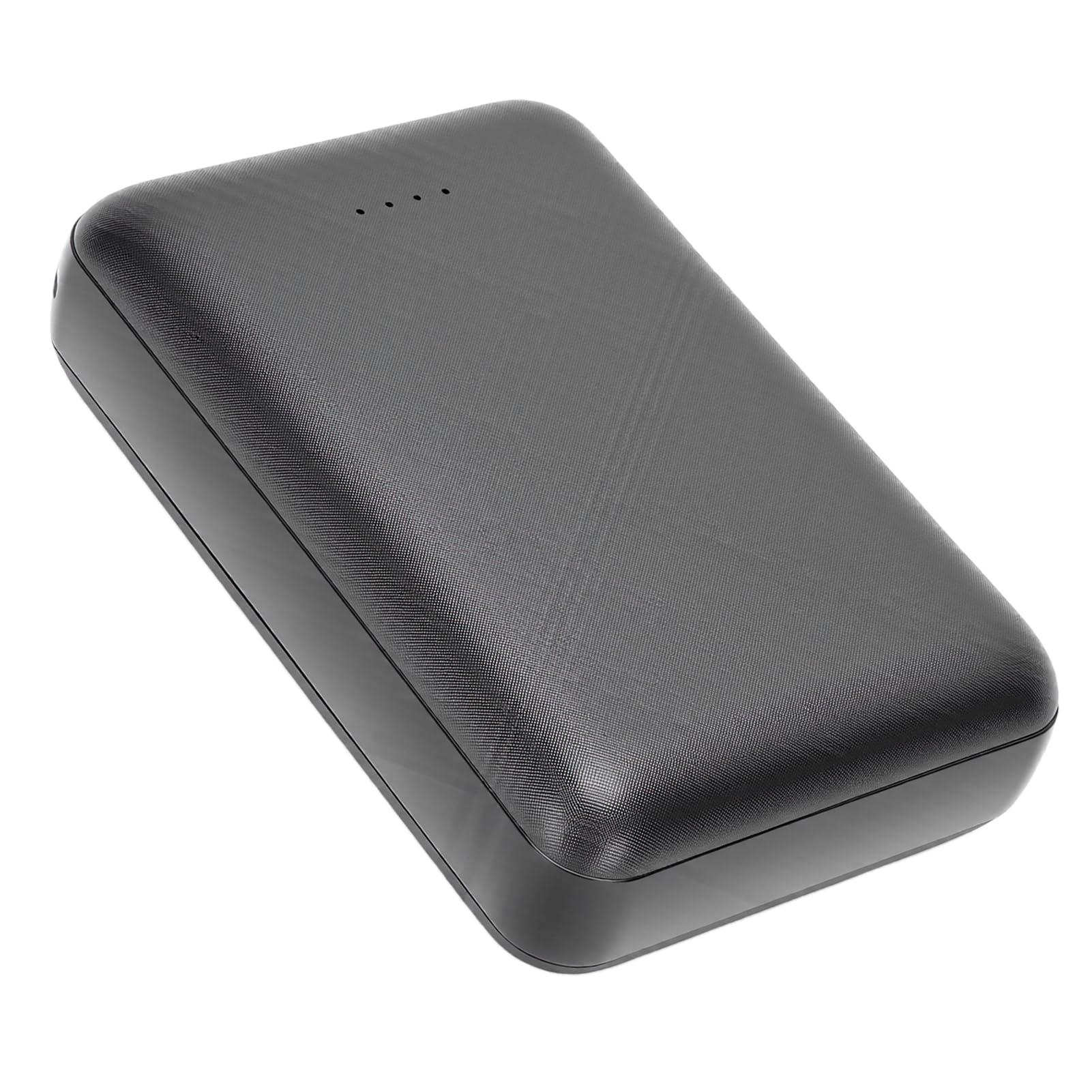 Cryfokt Pack de Batterie pour Gilet Chauffant, Batterie Externe Portable de 20000mAh, Indicateur Lumineux pour Chauffer Les Vêtements en Noir pour Les Activités de Plein Air