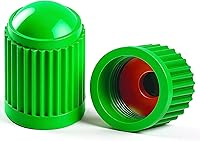 Vista 50 de 10 piezas de tapas de válvula de neumático TPMS con vástago largo, tapas de válvula de rueda de plástico negro para TPMS TR20008, tapas de vástago