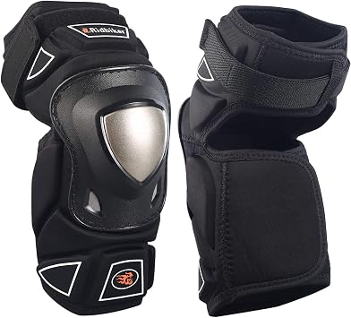 RIDBIKER Knee Pads Motorcycle for Adult - 3 Layers of Buffer to Protect the Knee for Skateboarding Roller Skating, Rollerblading, CyclingMetal Reinforced Version
