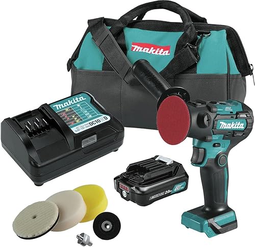 Makita VP01R1 12V max CXT® Lithium‑Ion Brushless 3" Polisher / 2" Sander Kit (2.