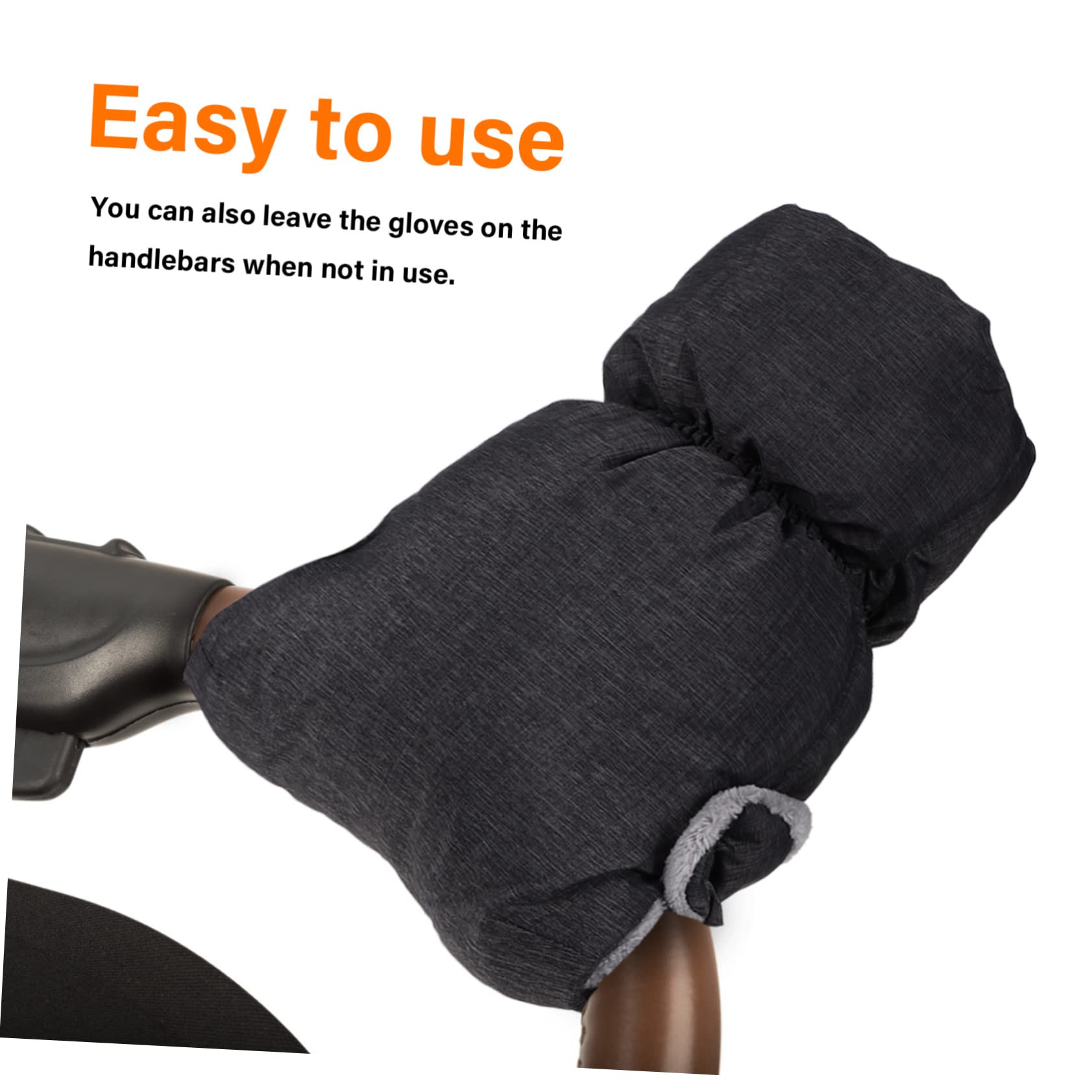 Guantes Para Cochecito De Oscuro De Guantes Cálidos Anticongelantes Para y Cuidadores Durante Paseos Cochecito