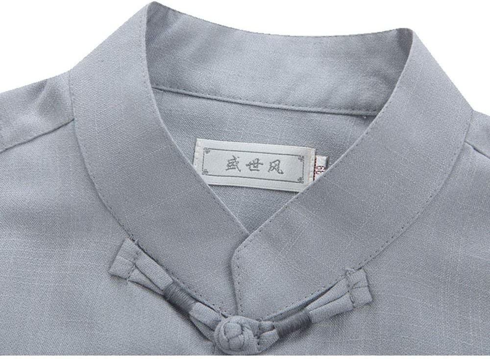 ZooBoo Tai Chi Uniform Shirt - Qi Gong Martial Arts Wing Chun Shaolin Kung Fu Shirt Training Cloths Apparel Clothing