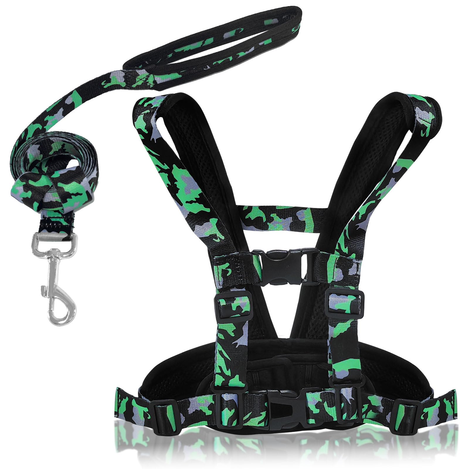 UIQVQIU Child Safety Walking Harness & Reins, Adjustable Harness with Leash for Children Playing Parent-Child Activities - Image 2