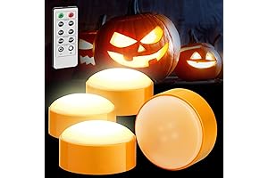 Luditek LED Pumpkin Lights: Spooktacular Halloween Ambiance