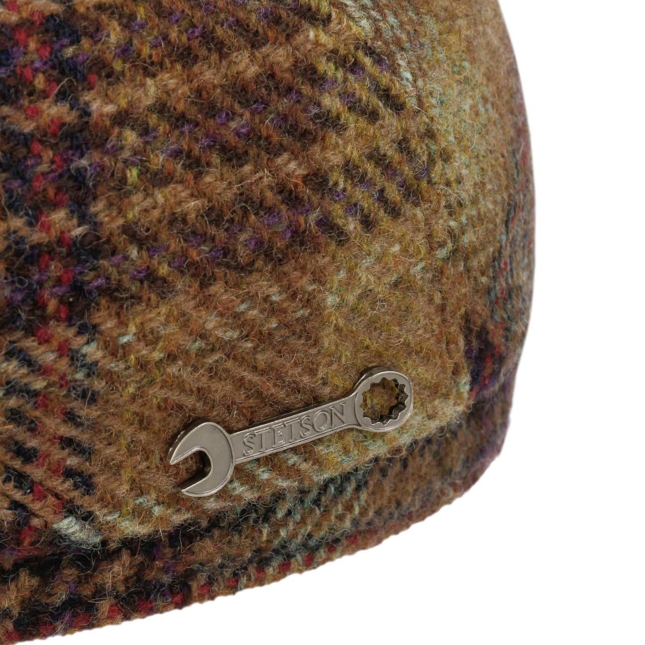 Stetson Driver Wool Garage Flatcap Schirmmütze Karos Herren Herbst Winter