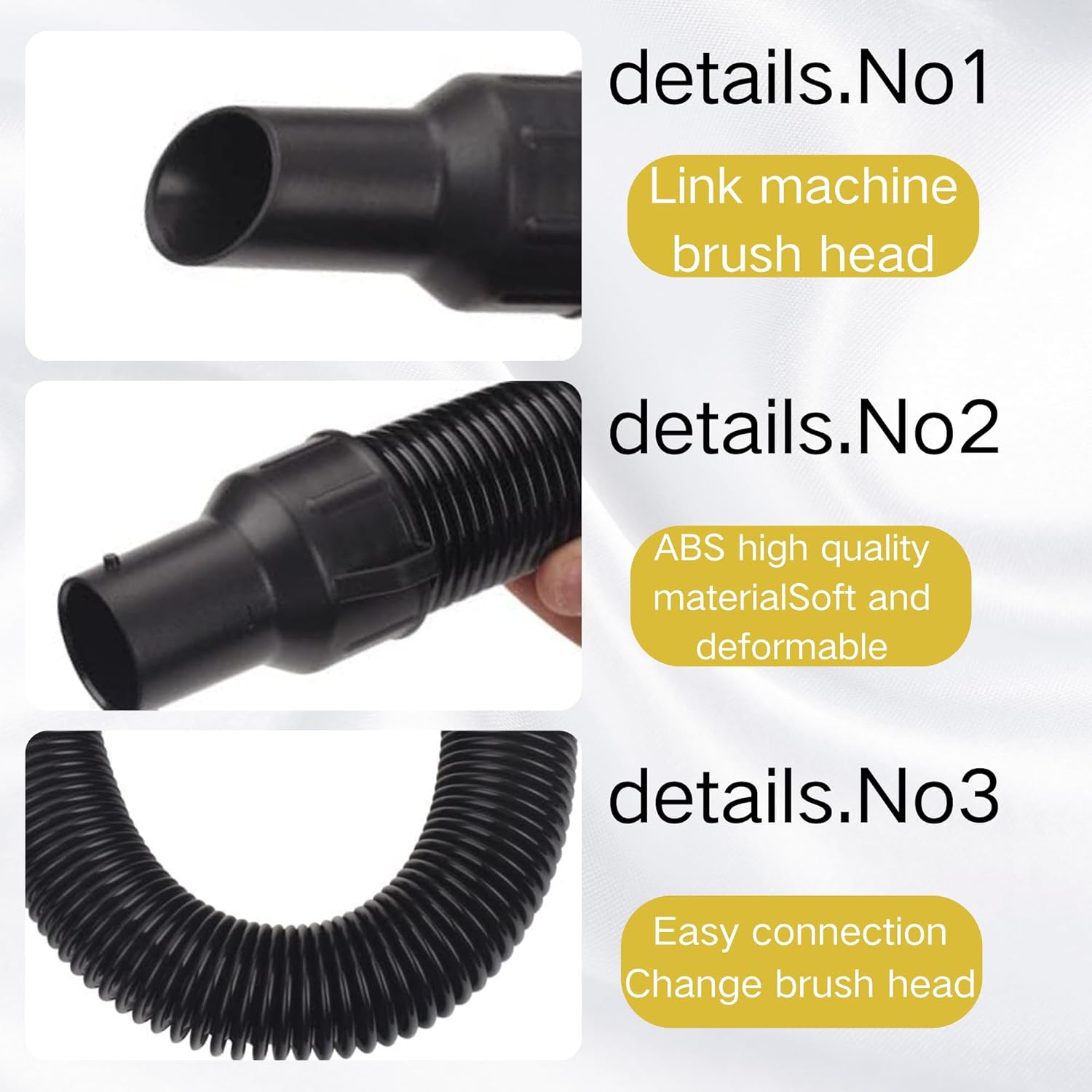 5140128-68 Vacuum Hose Assembly Compatible With DeWalt DCV580 DCV581H DCV580MAX