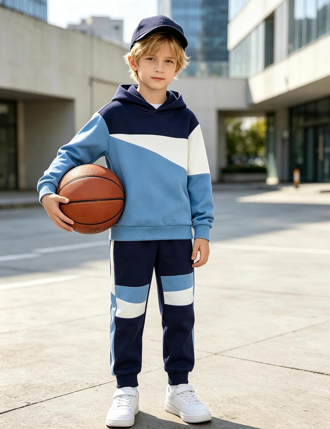 Boys Clothes Hoodie Sweatshirt and Pants Clothes for Kids 6-16Y