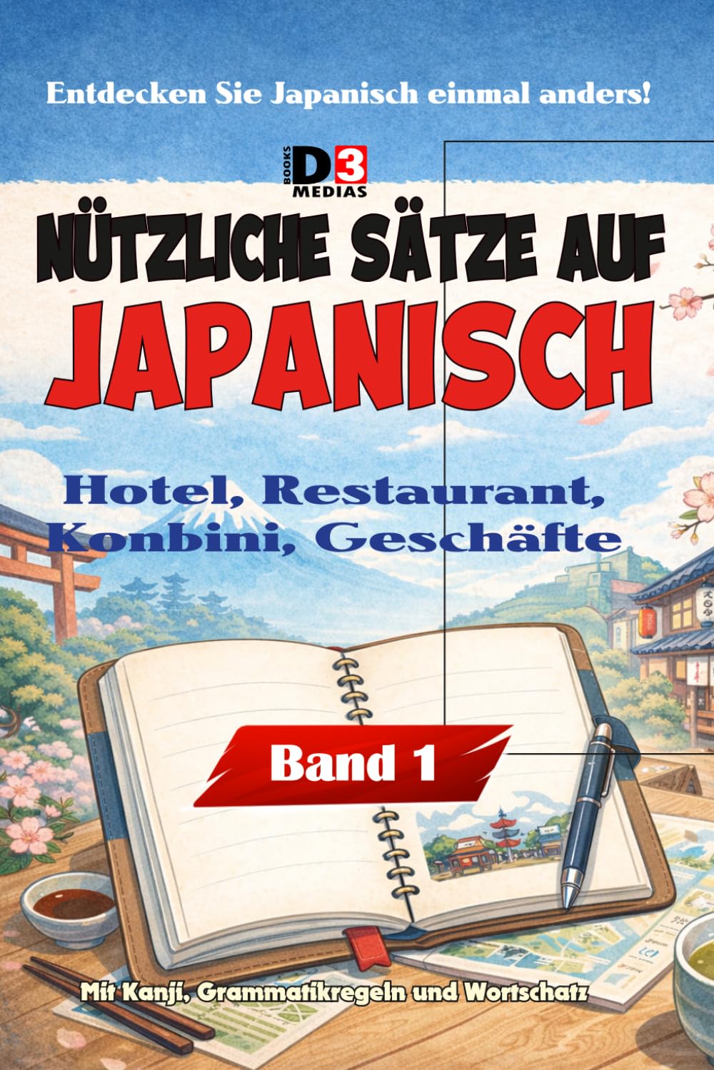 Nützliche Sätze auf Japanisch: Band 1: Hotel, Restaurant, Konbini & Geschäfte