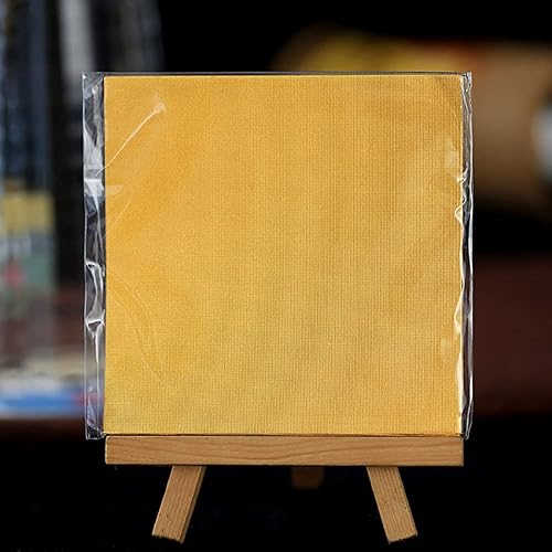 Miniatura 5 de HANABASS 300 hojas de dulces de boda envoltorios de regalo de fiesta dulce hoja de aluminio papel dorado papel de aluminio cuadrados envolturas