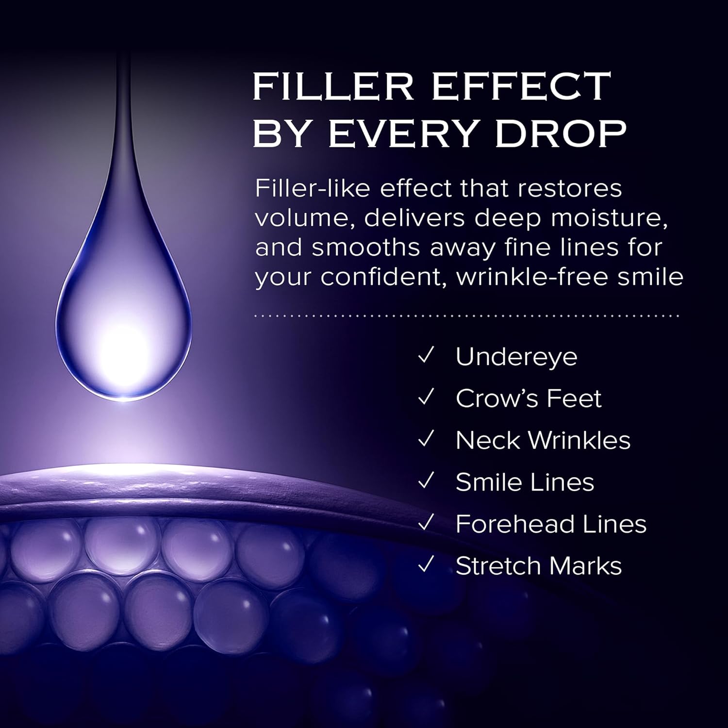 Volume UP Volufiline 100% Oil | Anti-Aging Wrinkle Filler | 100% Volufiline | Plumps Wrinkles by Stimulating Fat Cells | Under eye, Forehead, Frown Line, Neck Wrinkle | 10ml - Image 4