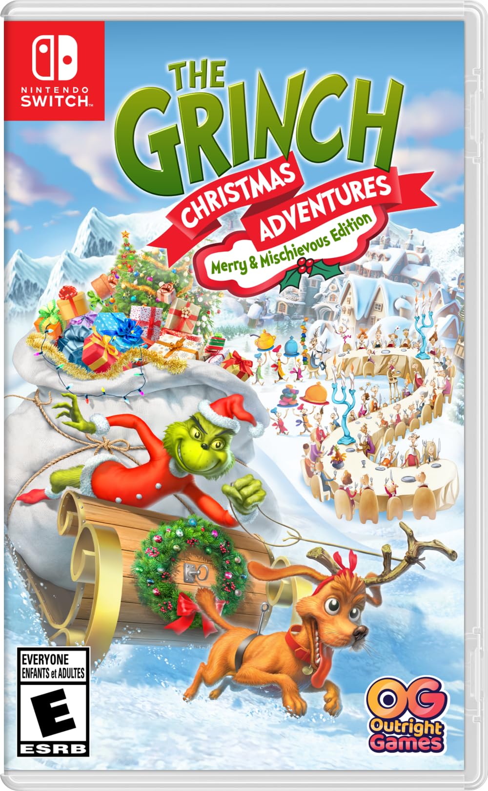 The Grinch Christmas Adventure - Merry & Mischievous Edition - Nintendo Switch - Very Good - Used Game