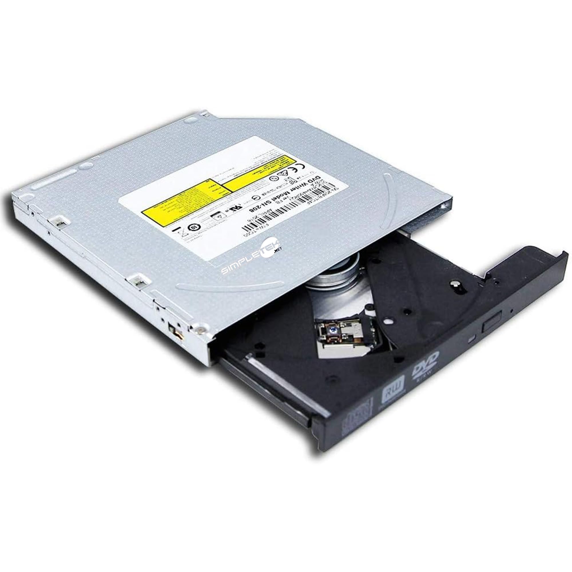 SIMPLETEK - Lector grabador DVD-RW CD-RW SN-208FB 12,7 mm SATA DN-208 (reacondicionado)