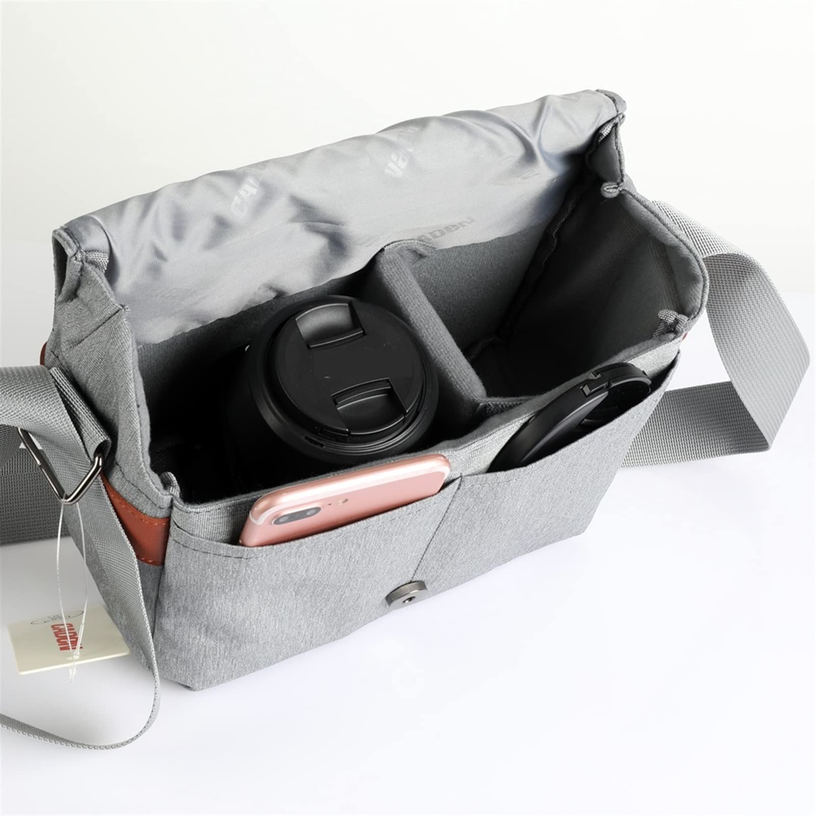 Bolsa impermeable para cámara, bolsa de hombro ligera