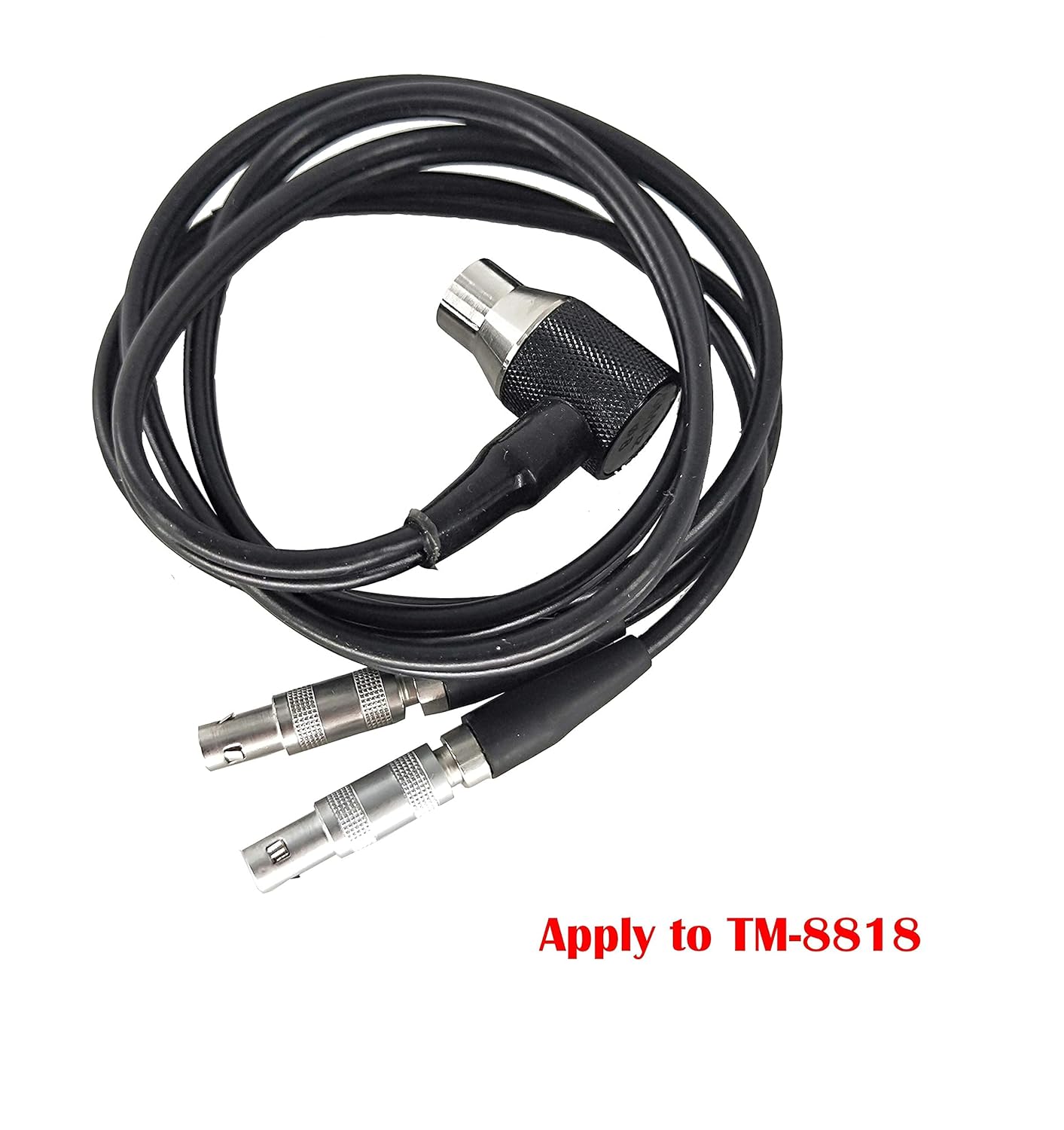 Ultrasonic Thickness Gauge Meter Tester Monitor Probe Transducer Sensor for TM-8818 Digital Wall Ultrasonic Thickness Meter 5MHz Φ8 (UTG-ST) Standard Configure Probe