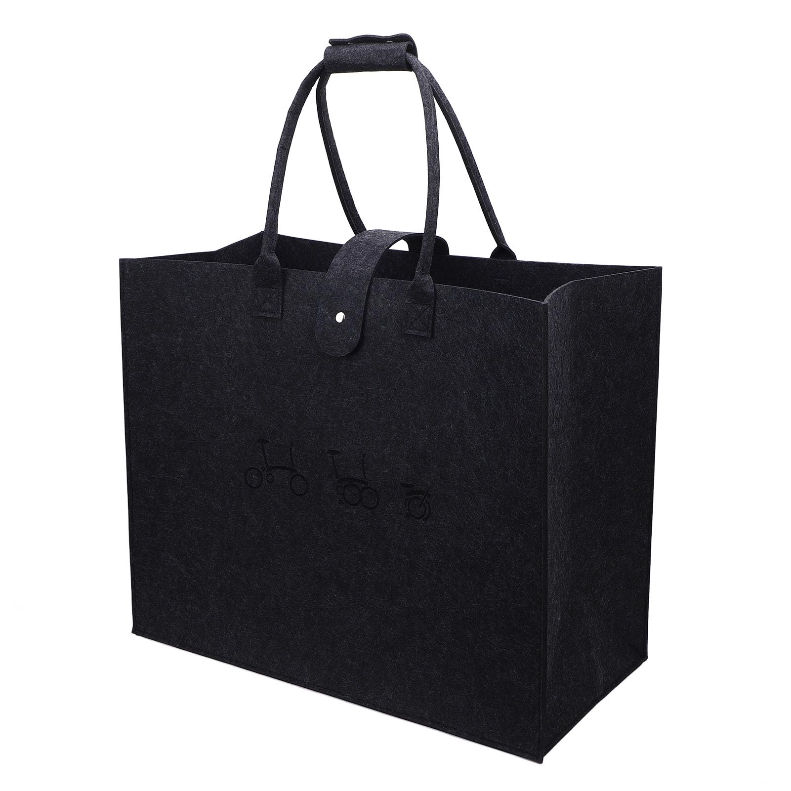 Bolsa Plegable para Bicicleta Estuche de Transporte Ligero y portátil no Tejido para Accesorios de Ciclismo de Bicicleta de 16 Pulgadas Uso versátil Transporte cómodo Amplio (Gris Oscuro)