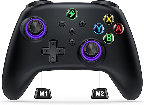 Wireless Switch Controller for Nintendo Switch ControllerLiteOLED- LED Switch Pro ControlleriOSAndroid Game RemoteWired PC Joysticks-Programmable