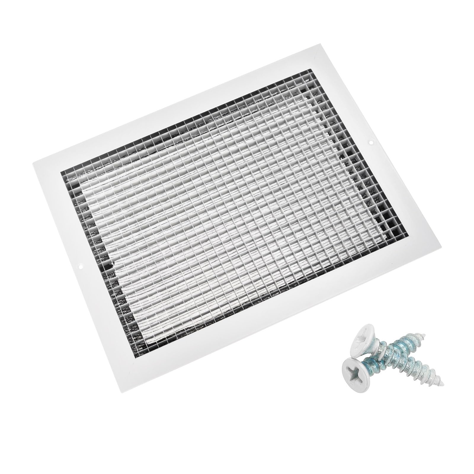 PATIKIL Eggcrate Air Return Grille Vent Cover 12x16Inch (Duct Opening Size)